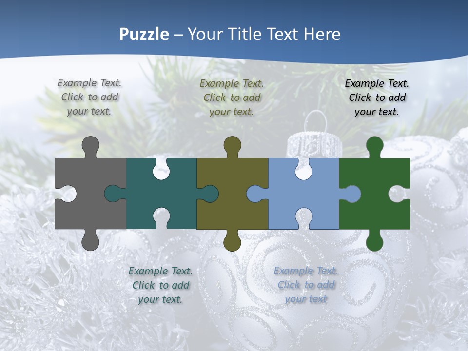 Hanging Bulb Reflection PowerPoint Template