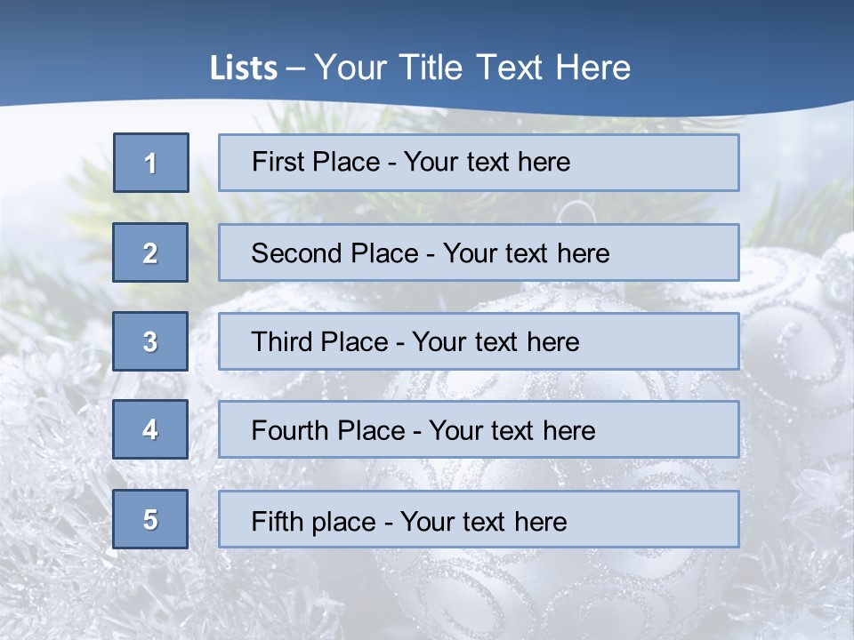 Hanging Bulb Reflection PowerPoint Template