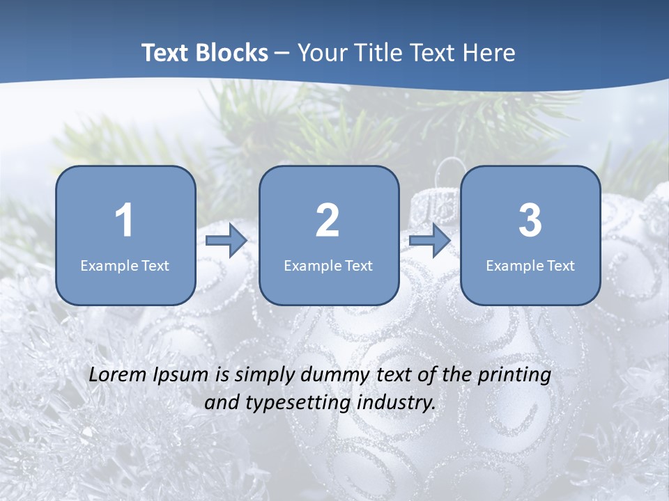 Hanging Bulb Reflection PowerPoint Template