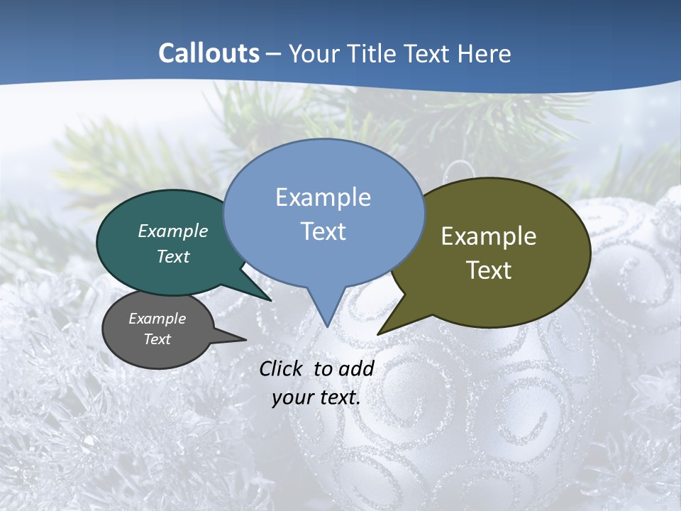 Hanging Bulb Reflection PowerPoint Template