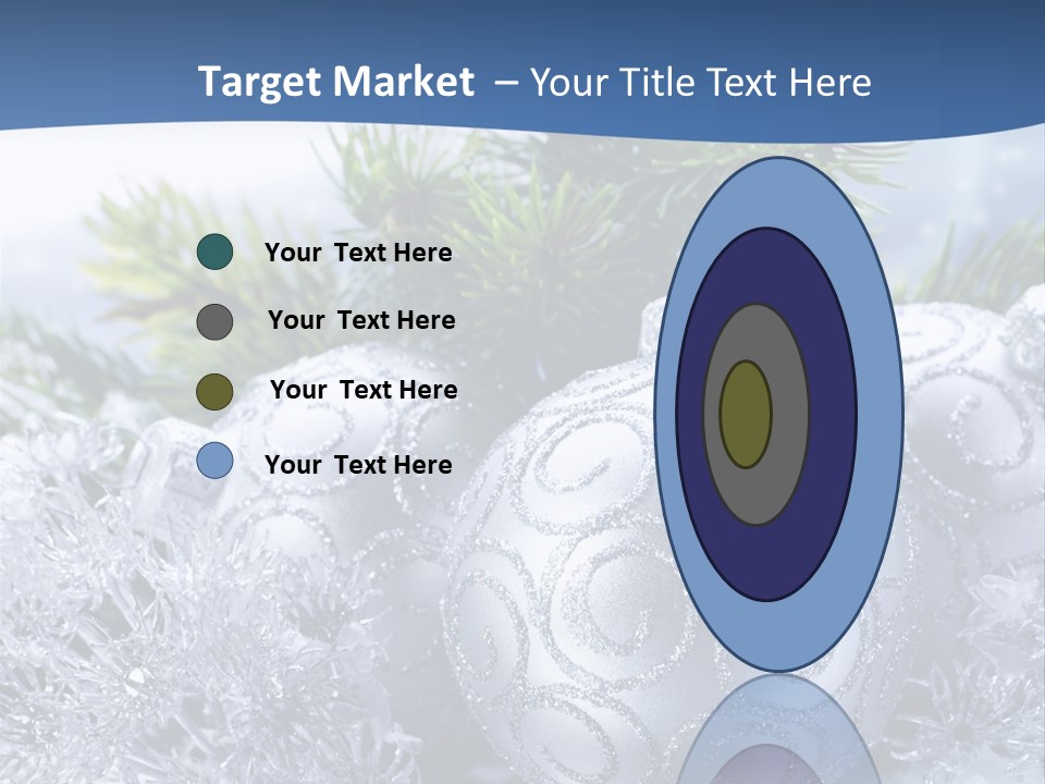 Hanging Bulb Reflection PowerPoint Template