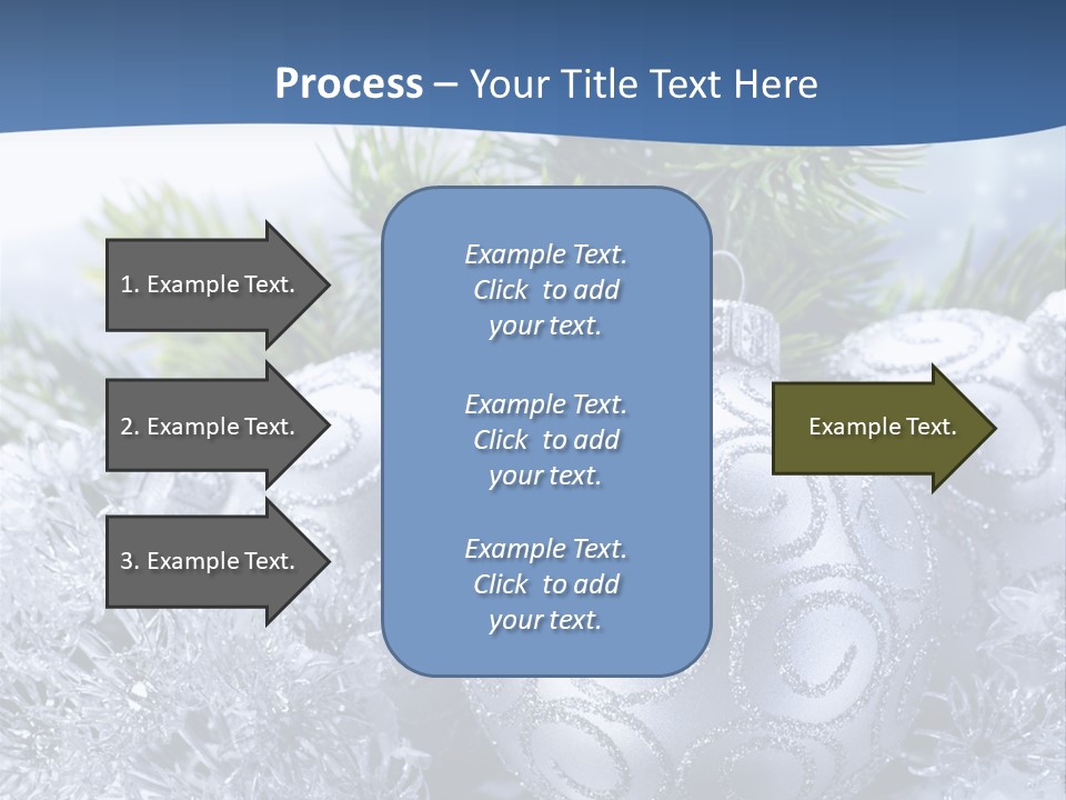 Hanging Bulb Reflection PowerPoint Template
