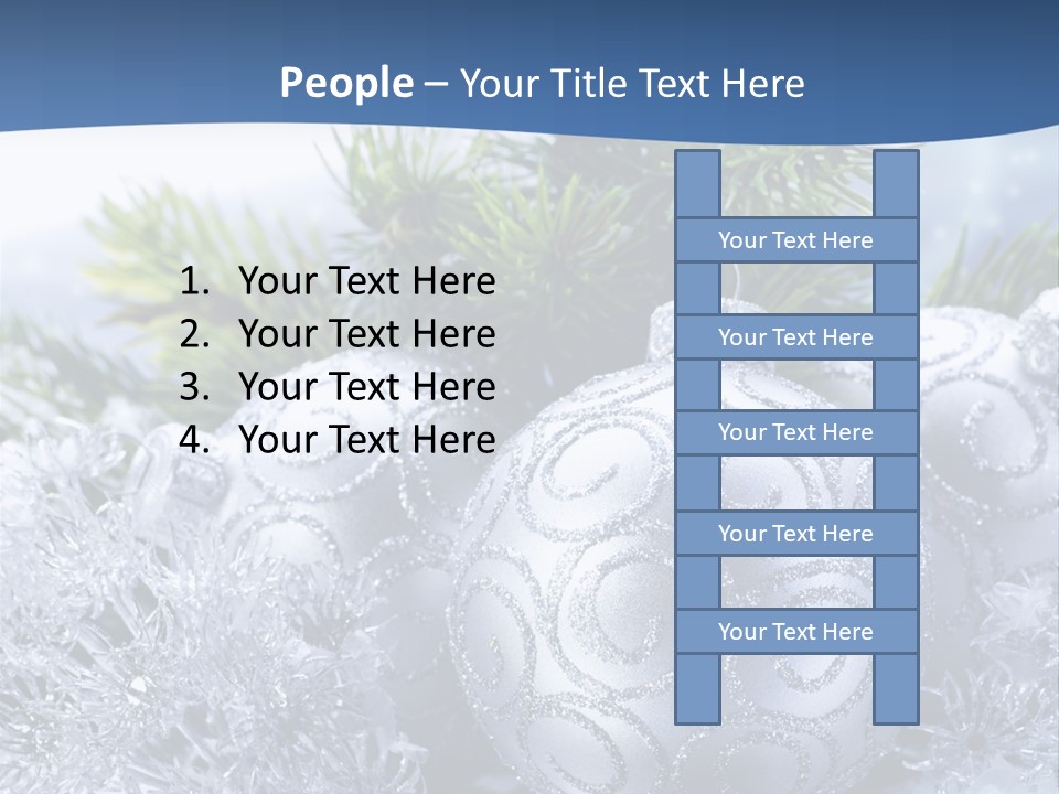 Hanging Bulb Reflection PowerPoint Template