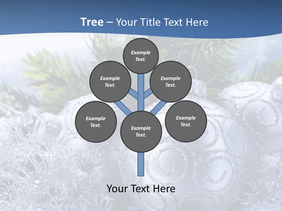 Hanging Bulb Reflection PowerPoint Template