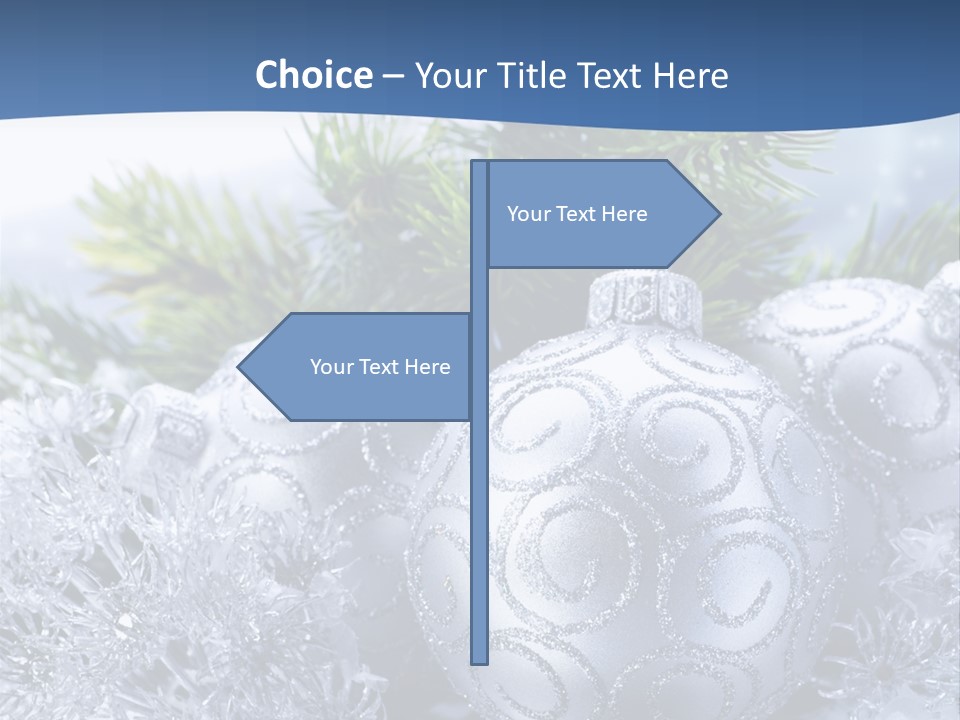 Hanging Bulb Reflection PowerPoint Template