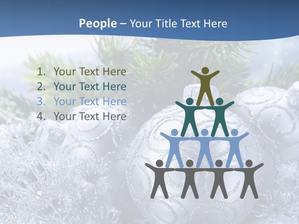 Hanging Bulb Reflection PowerPoint Template