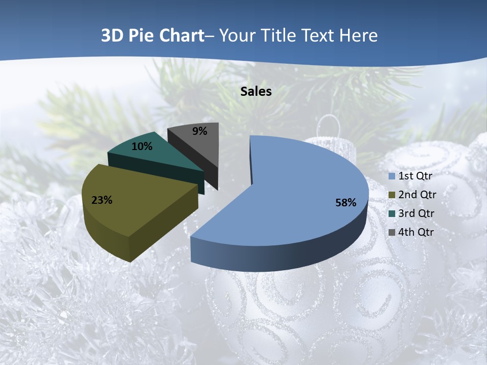 Hanging Bulb Reflection PowerPoint Template