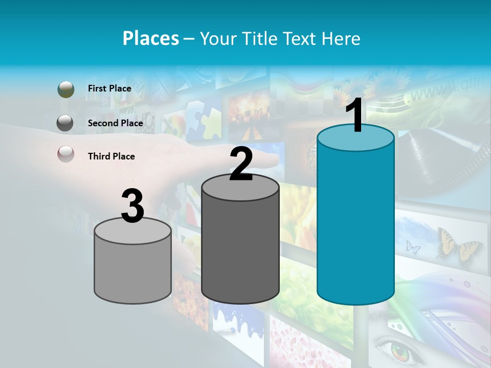 Image Hand Technology PowerPoint Template