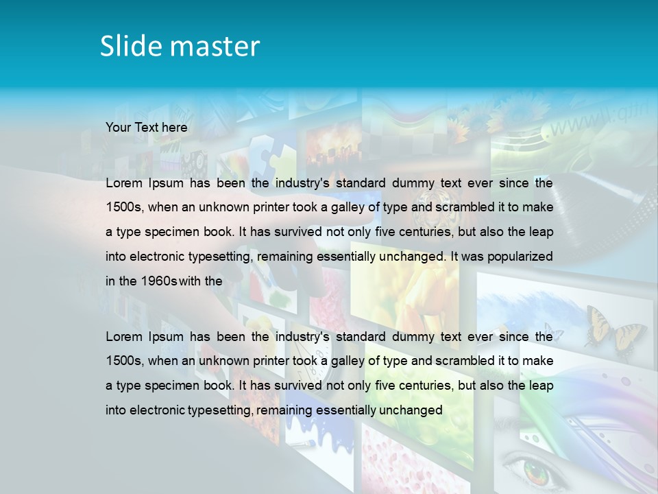 Image Hand Technology PowerPoint Template
