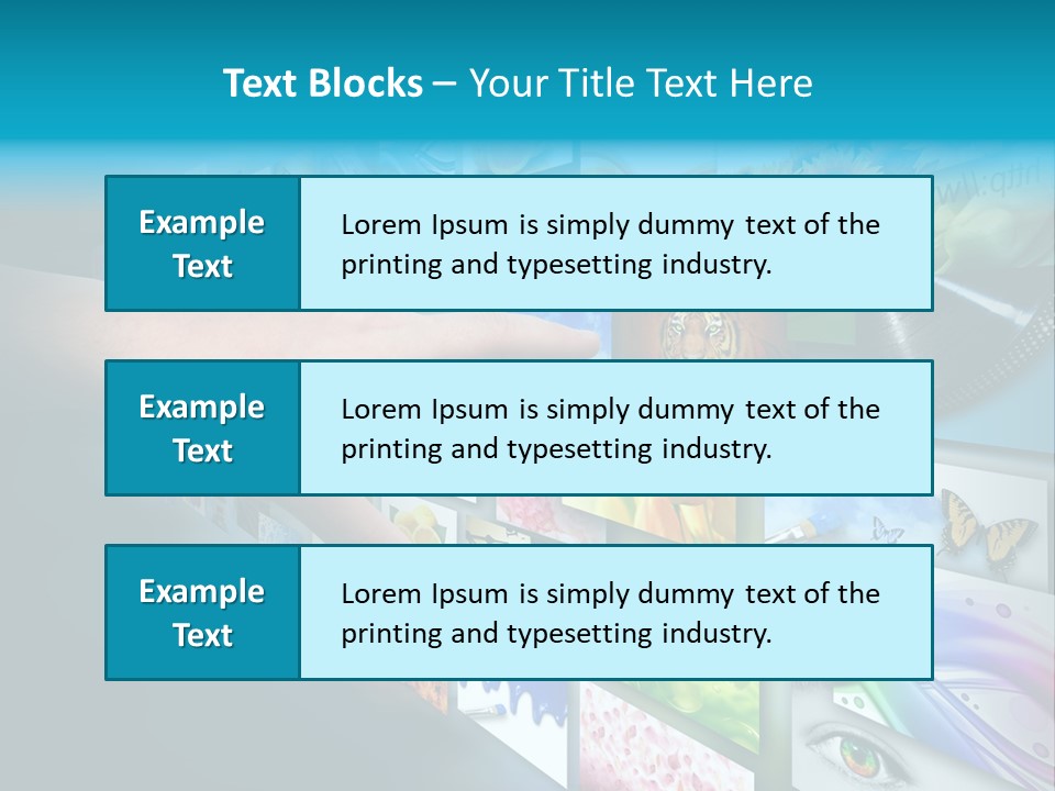 Image Hand Technology PowerPoint Template