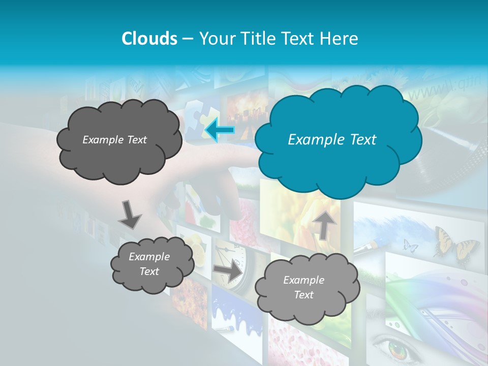 Image Hand Technology PowerPoint Template
