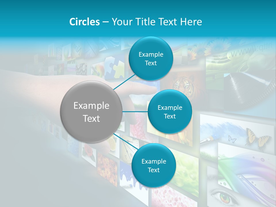 Image Hand Technology PowerPoint Template
