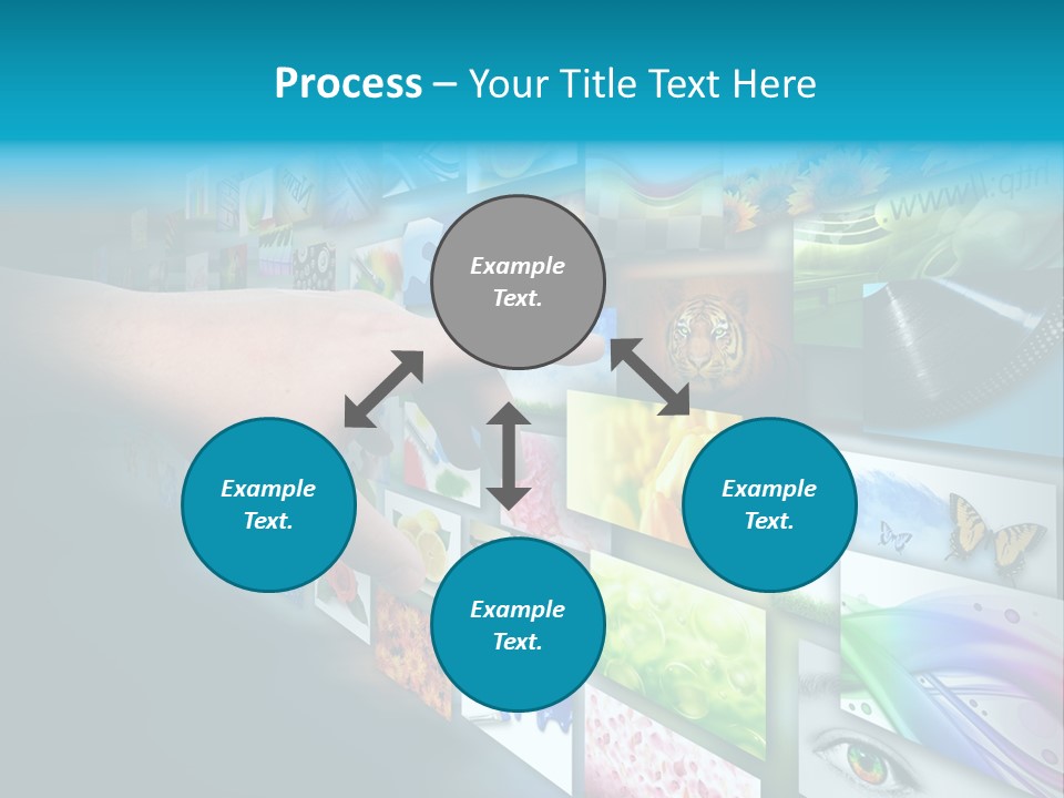 Image Hand Technology PowerPoint Template