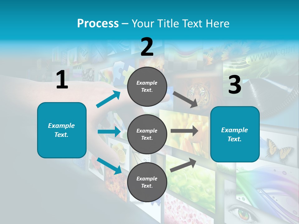 Image Hand Technology PowerPoint Template