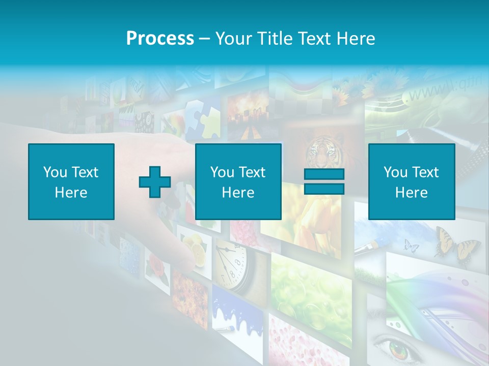 Image Hand Technology PowerPoint Template