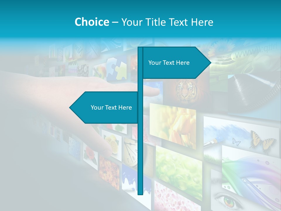 Image Hand Technology PowerPoint Template