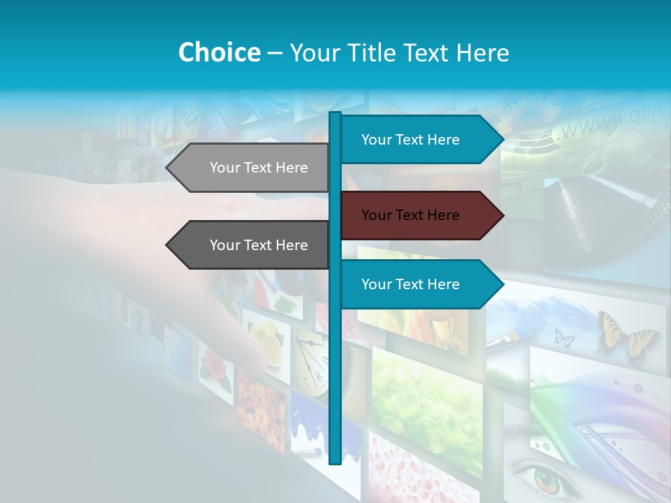 Image Hand Technology PowerPoint Template