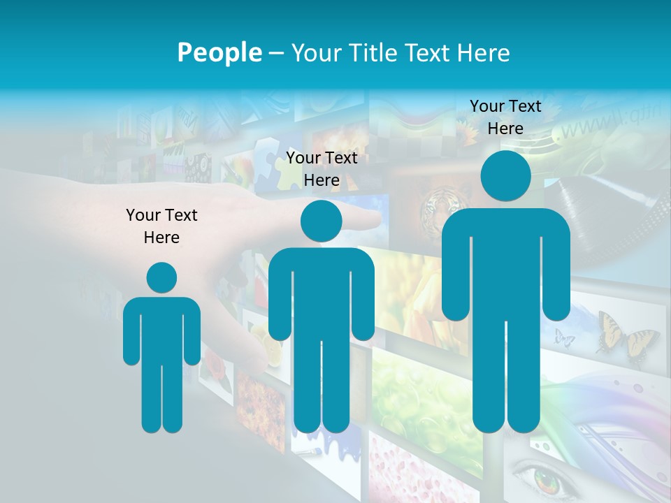 Image Hand Technology PowerPoint Template