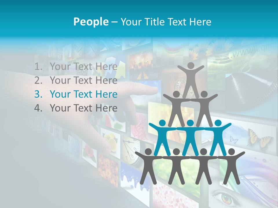 Image Hand Technology PowerPoint Template