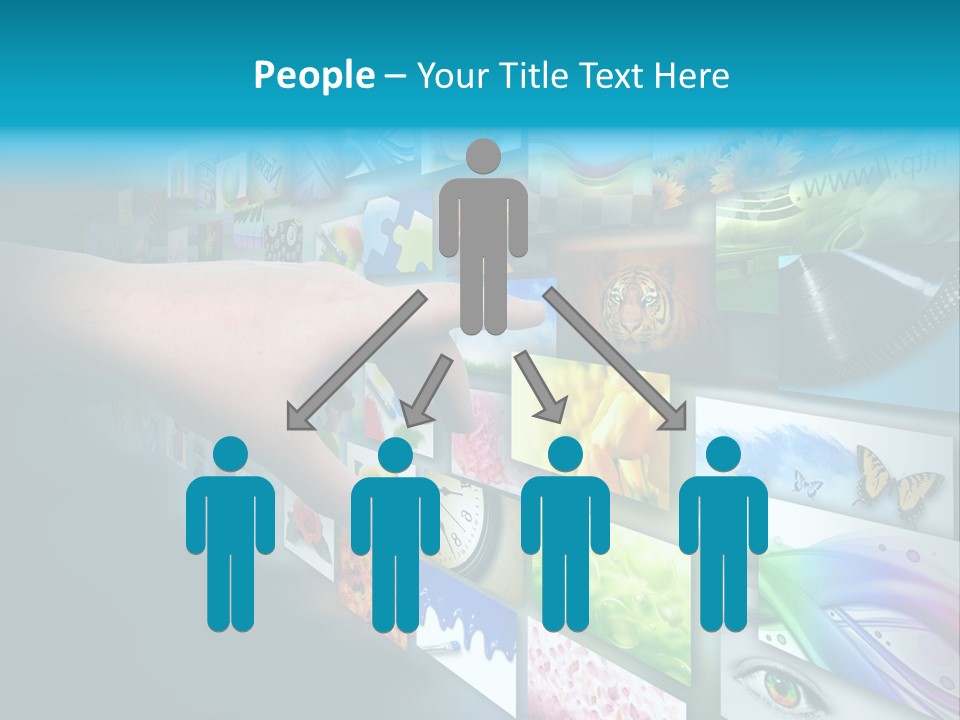 Image Hand Technology PowerPoint Template