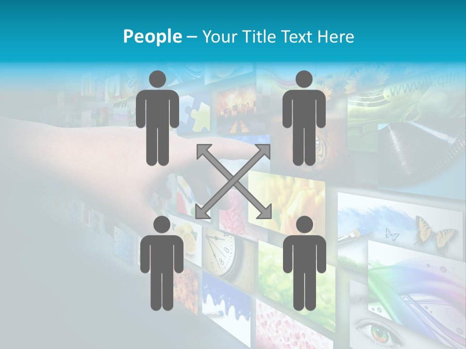 Image Hand Technology PowerPoint Template