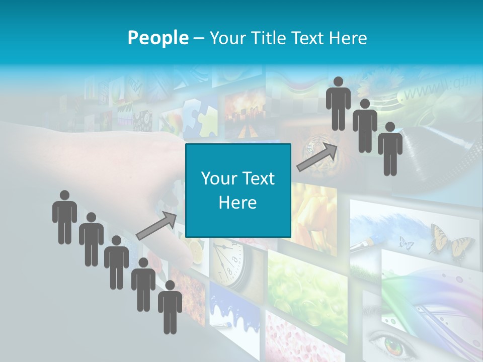 Image Hand Technology PowerPoint Template