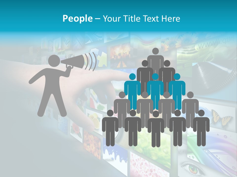 Image Hand Technology PowerPoint Template