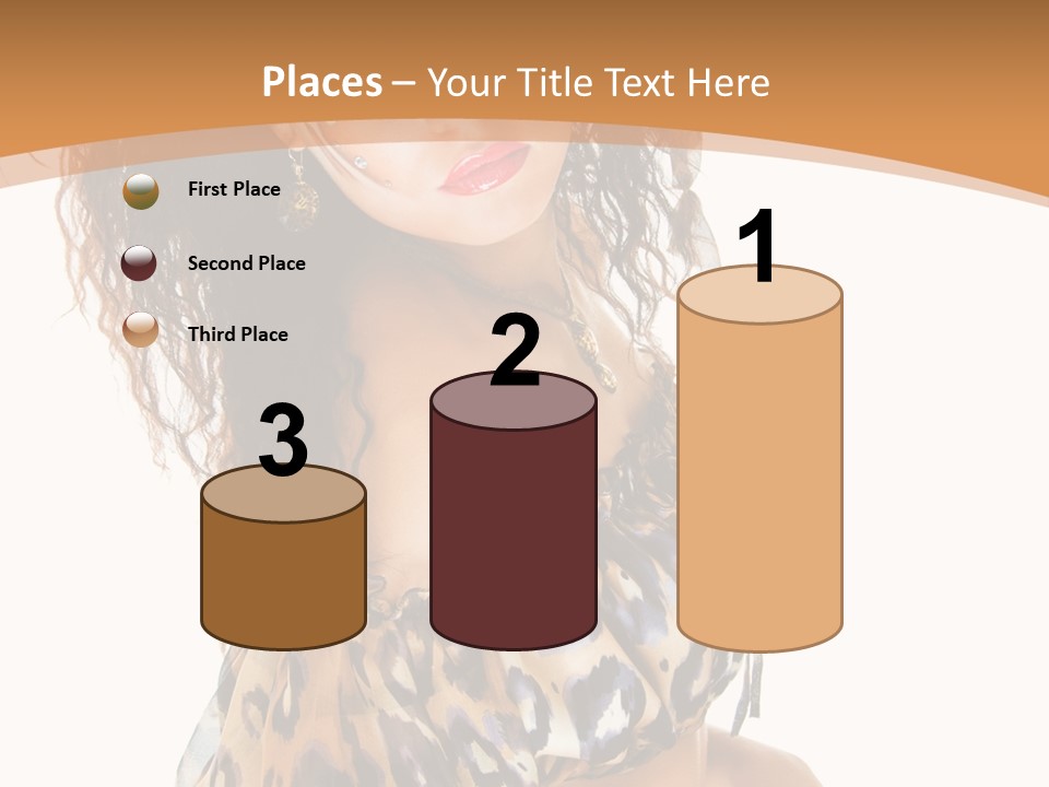 Alluring Woman Emotion PowerPoint Template