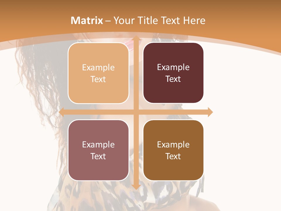 Alluring Woman Emotion PowerPoint Template