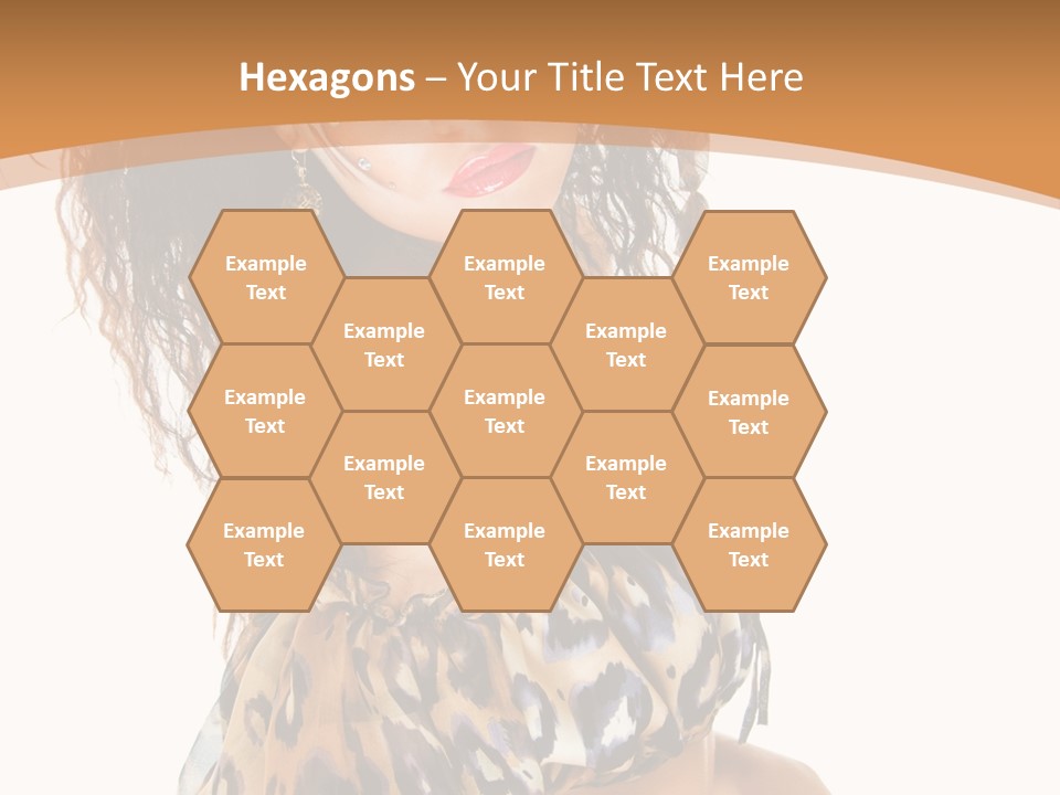 Alluring Woman Emotion PowerPoint Template