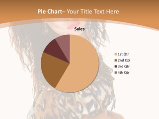 Alluring Woman Emotion PowerPoint Template