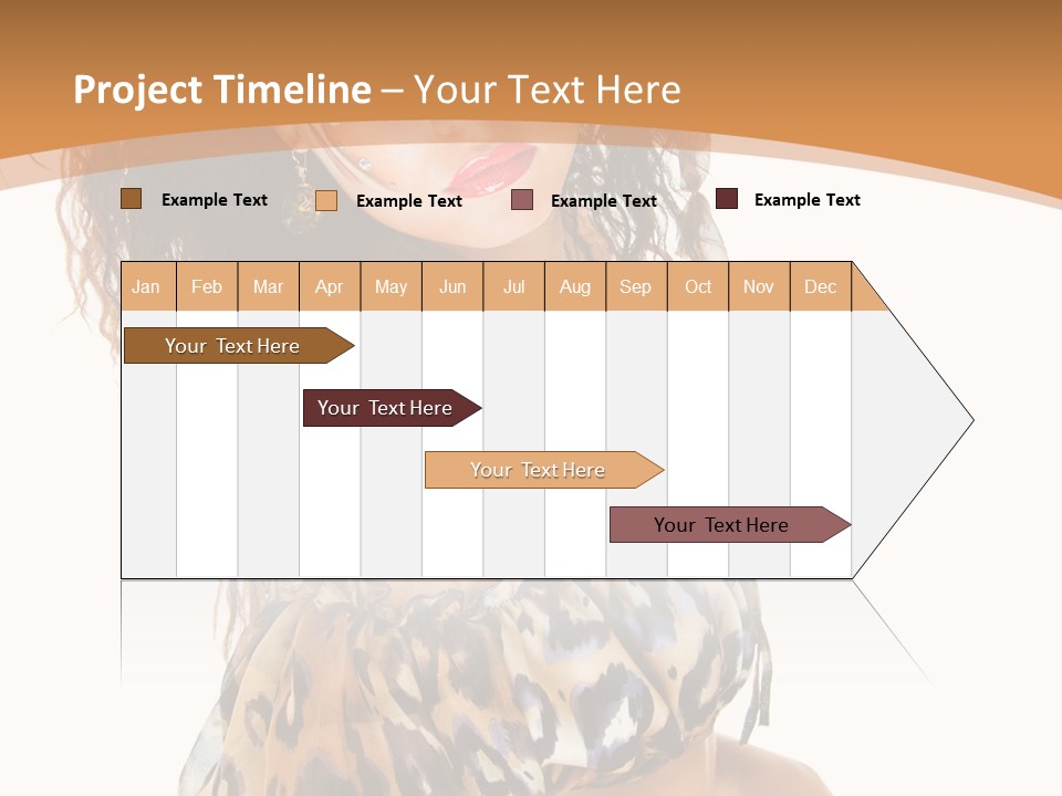 Alluring Woman Emotion PowerPoint Template