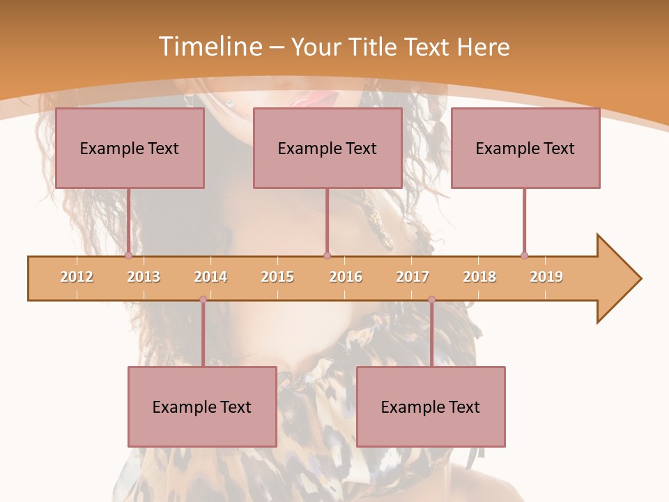 Alluring Woman Emotion PowerPoint Template