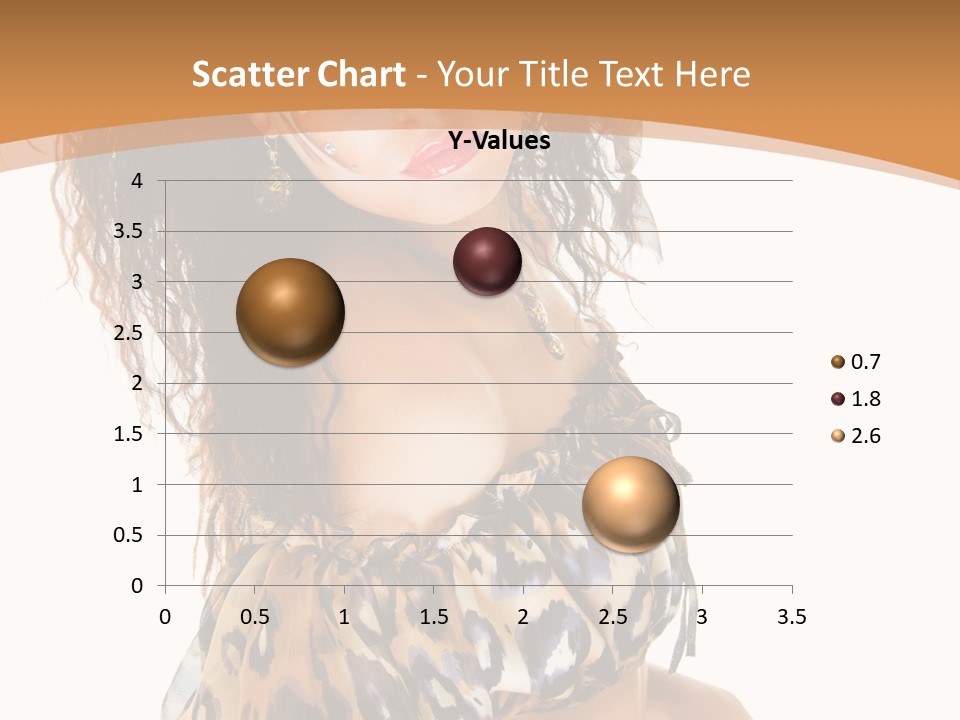 Alluring Woman Emotion PowerPoint Template
