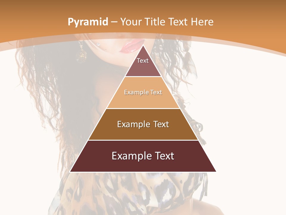 Alluring Woman Emotion PowerPoint Template