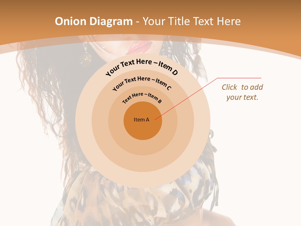 Alluring Woman Emotion PowerPoint Template