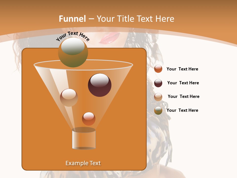 Alluring Woman Emotion PowerPoint Template