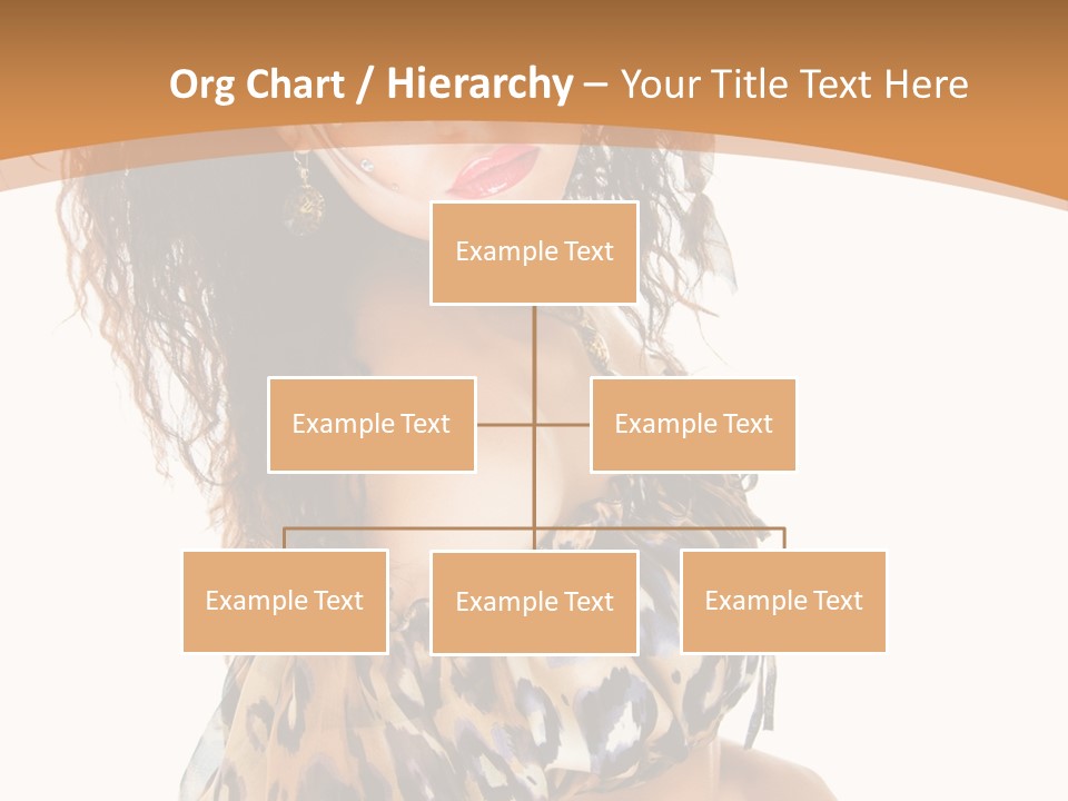 Alluring Woman Emotion PowerPoint Template