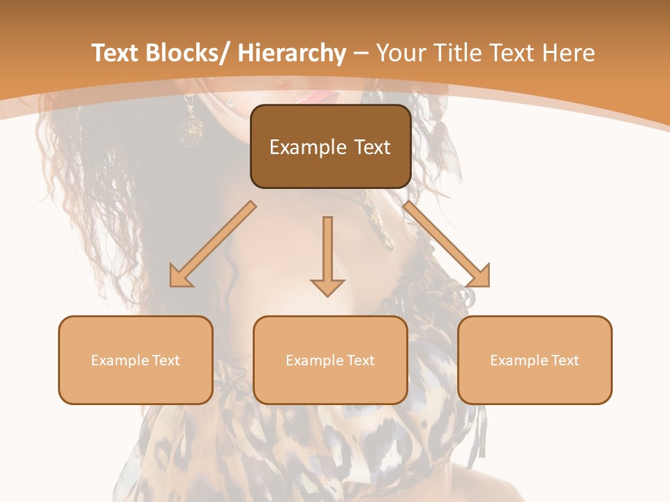 Alluring Woman Emotion PowerPoint Template