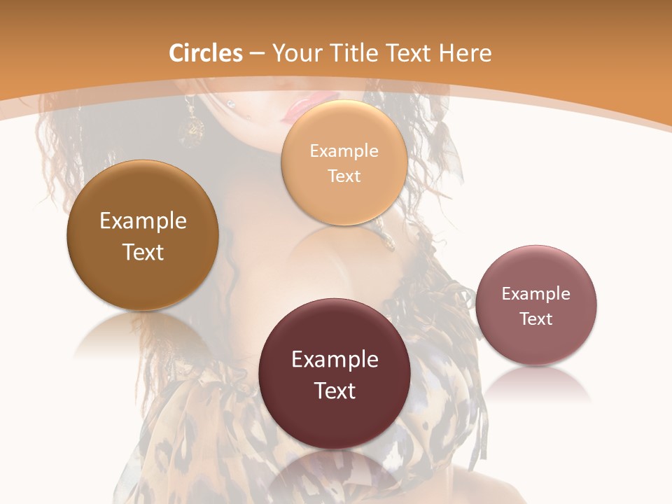 Alluring Woman Emotion PowerPoint Template