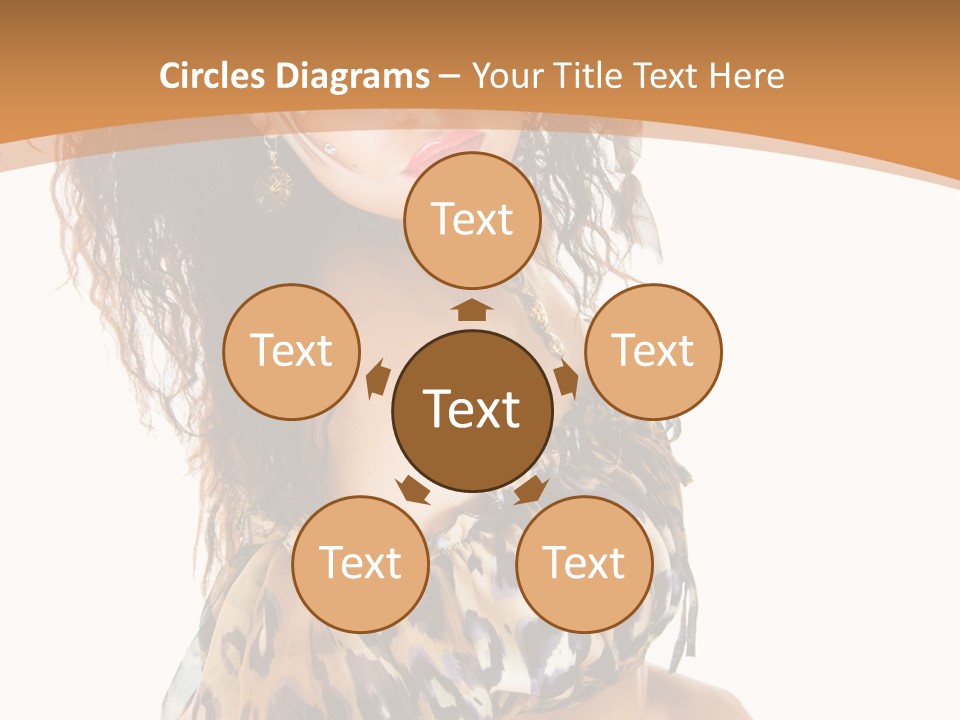 Alluring Woman Emotion PowerPoint Template