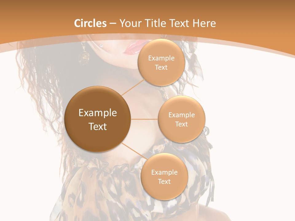 Alluring Woman Emotion PowerPoint Template