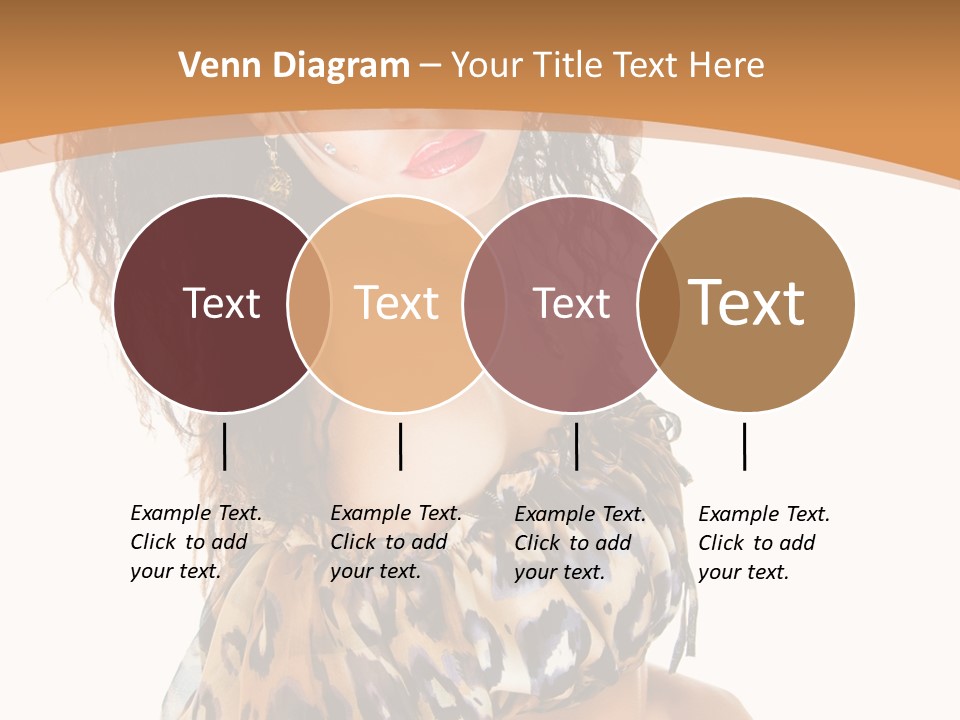 Alluring Woman Emotion PowerPoint Template