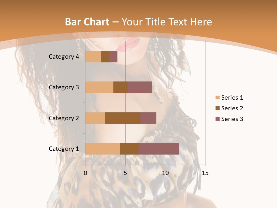 Alluring Woman Emotion PowerPoint Template