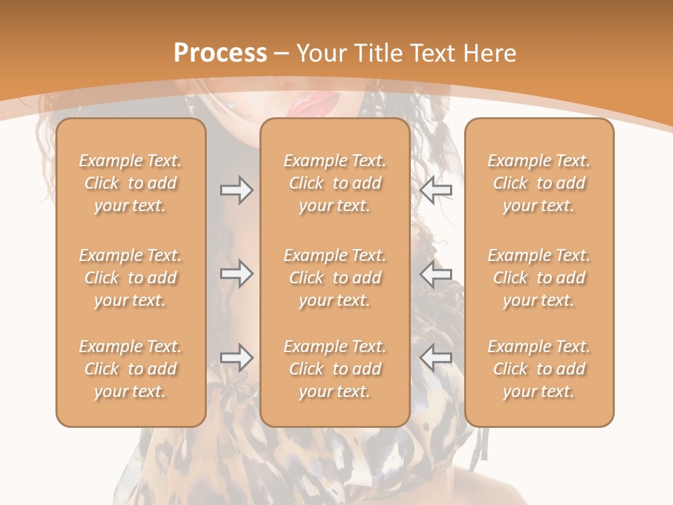 Alluring Woman Emotion PowerPoint Template