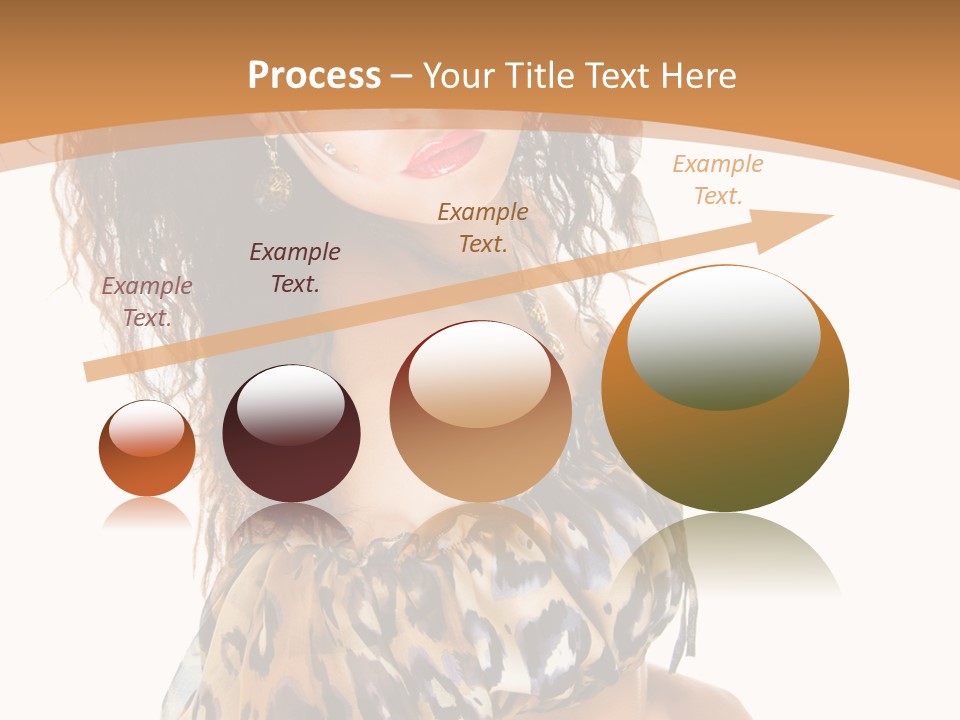 Alluring Woman Emotion PowerPoint Template