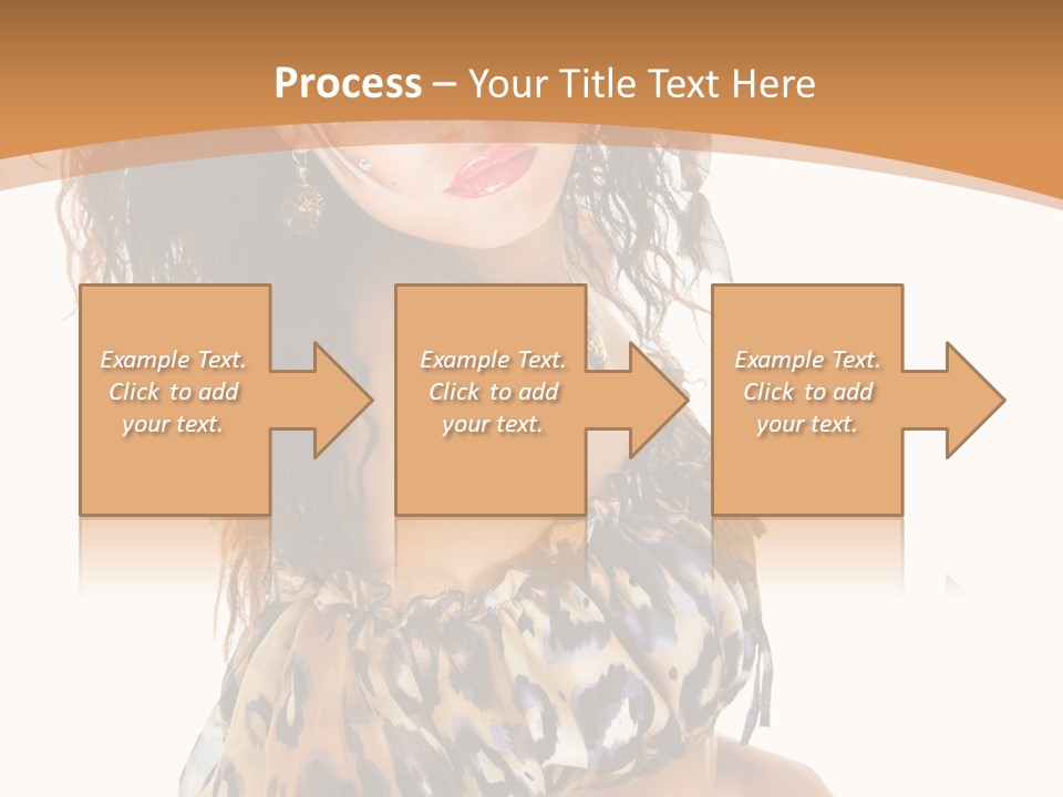 Alluring Woman Emotion PowerPoint Template