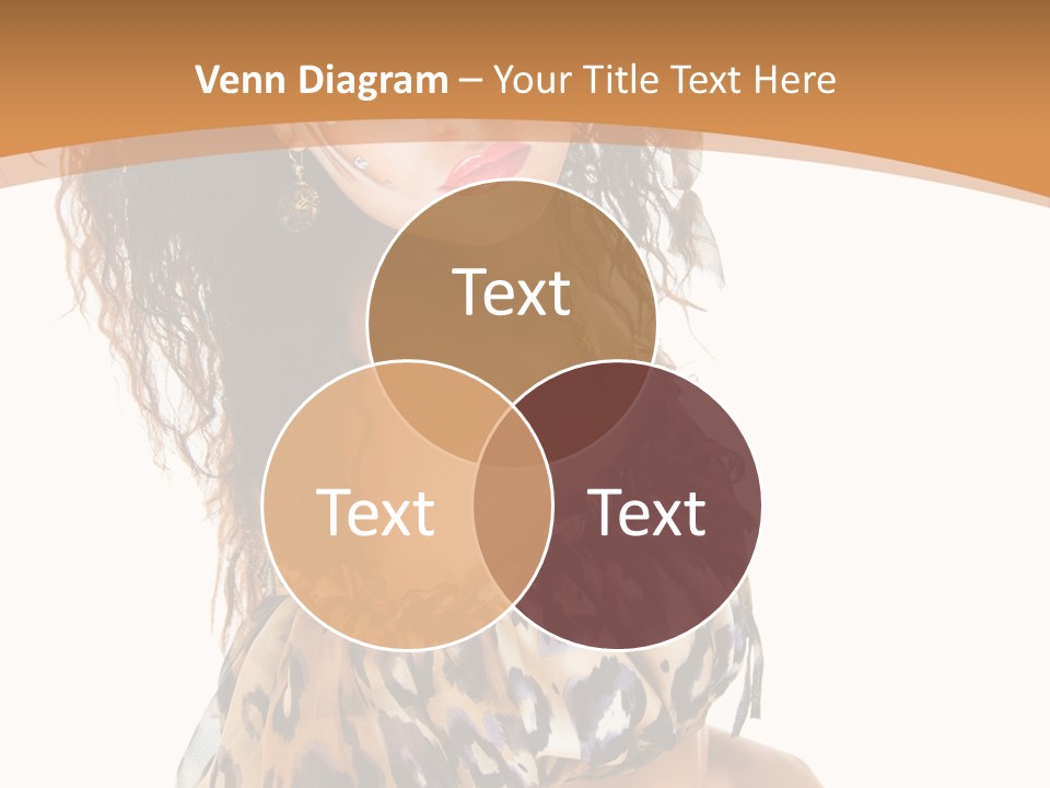 Alluring Woman Emotion PowerPoint Template