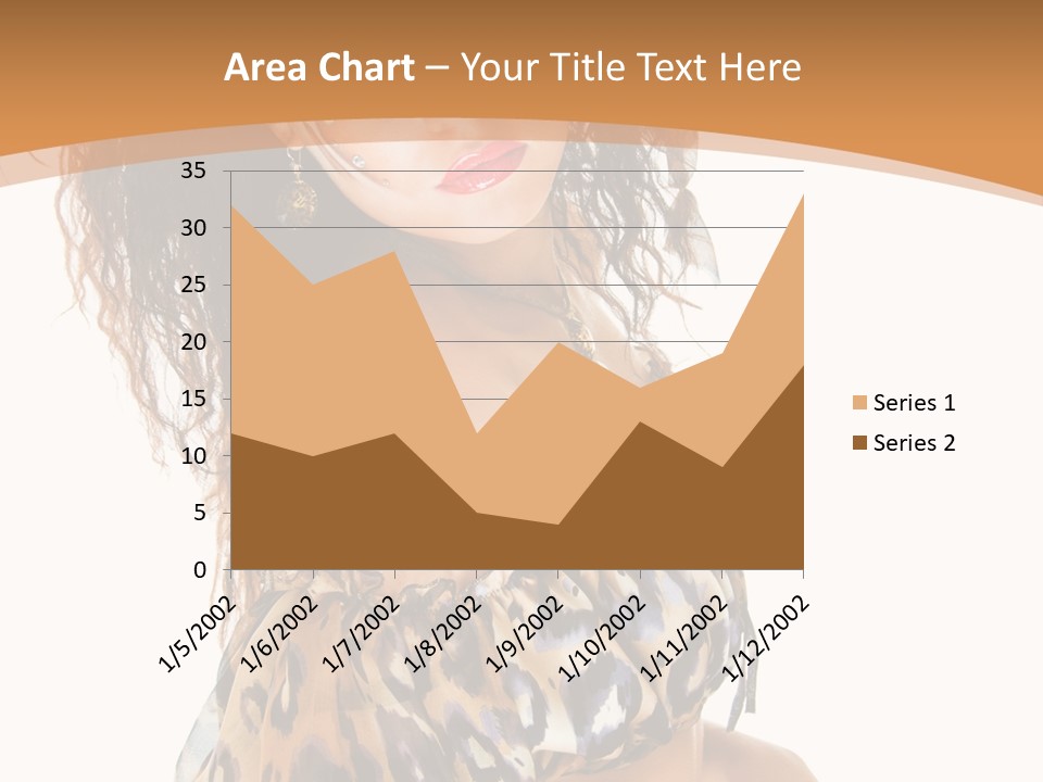 Alluring Woman Emotion PowerPoint Template