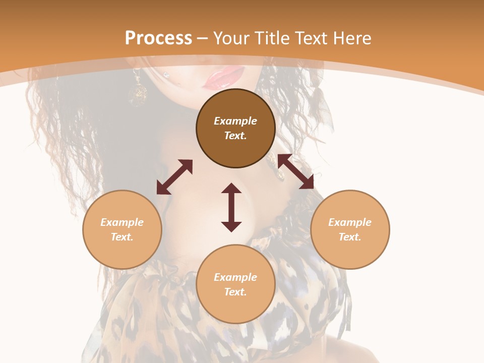 Alluring Woman Emotion PowerPoint Template